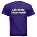 Mens Gildan G200 Adult Ultra Cotton T-Shirt Celebrate Juneteenth