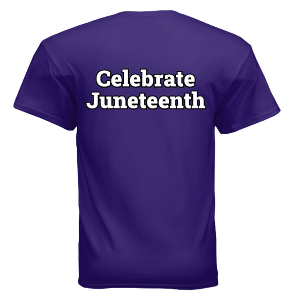 Mens Gildan G200 Adult Ultra Cotton T-Shirt Celebrate Juneteenth