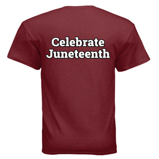 Mens Gildan G200 Adult Ultra Cotton T-Shirt Celebrate Juneteenth