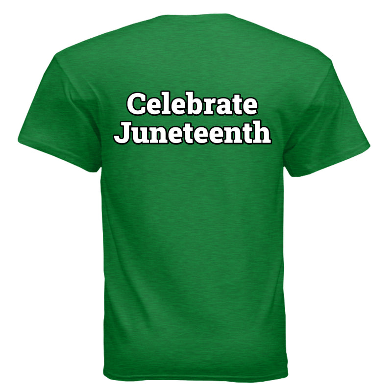 Mens Gildan G200 Adult Ultra Cotton T-Shirt Celebrate Juneteenth