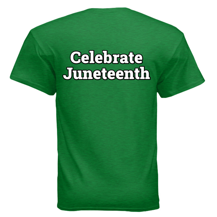 Mens Gildan G200 Adult Ultra Cotton T-Shirt Celebrate Juneteenth