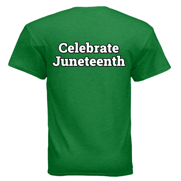Mens Gildan G200 Adult Ultra Cotton T-Shirt Celebrate Juneteenth