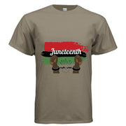 Mens Gildan G200 Adult Ultra Cotton T-Shirt Celebrate Juneteenth