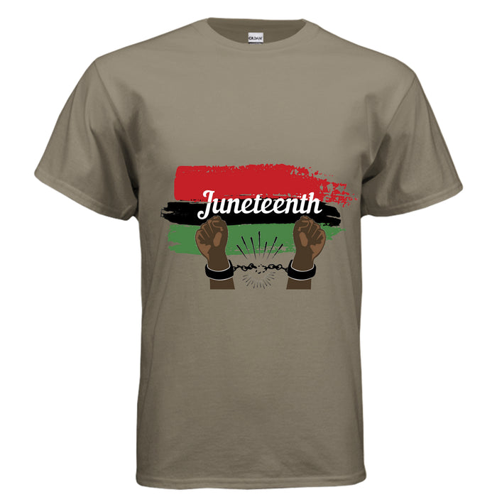 Mens Gildan G200 Adult Ultra Cotton T-Shirt Celebrate Juneteenth