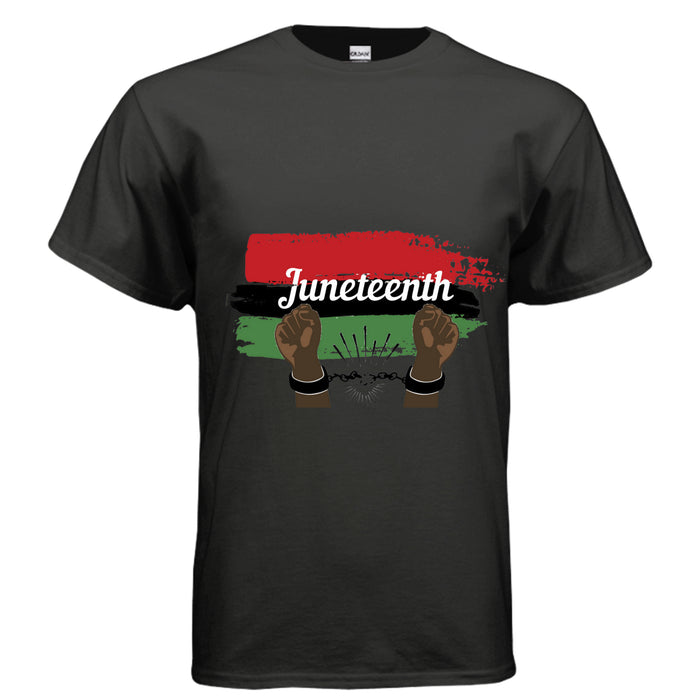 Mens Gildan G200 Adult Ultra Cotton T-Shirt Celebrate Juneteenth