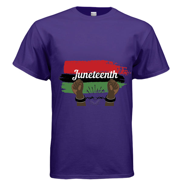Mens Gildan G200 Adult Ultra Cotton T-Shirt Celebrate Juneteenth