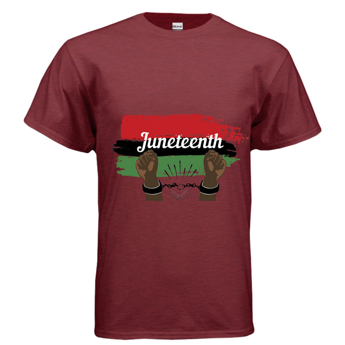 Mens Gildan G200 Adult Ultra Cotton T-Shirt Celebrate Juneteenth