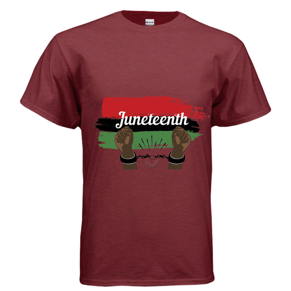 Mens Gildan G200 Adult Ultra Cotton T-Shirt Celebrate Juneteenth