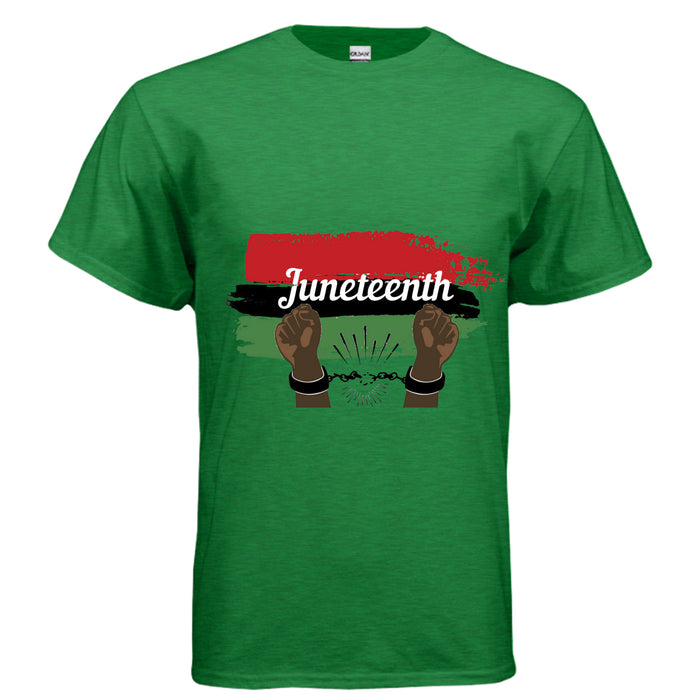 Mens Gildan G200 Adult Ultra Cotton T-Shirt Celebrate Juneteenth