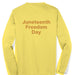 Mens Long Sleeve Tee ST420LS Juneteenth Day Special