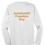 Mens Long Sleeve Tee ST420LS Juneteenth Day Special