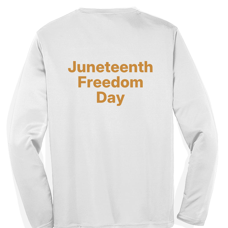 Mens Long Sleeve Tee ST420LS Juneteenth Day Special