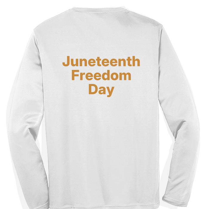 Mens Long Sleeve Tee ST420LS Juneteenth Day Special