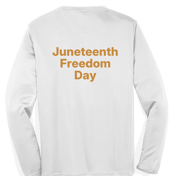 Mens Long Sleeve Tee ST420LS Juneteenth Day Special