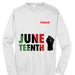 Mens Long Sleeve Tee ST420LS Juneteenth Day Special