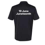 Adidas A230 Performance Sport Shirt For Mens Juneteenth Day