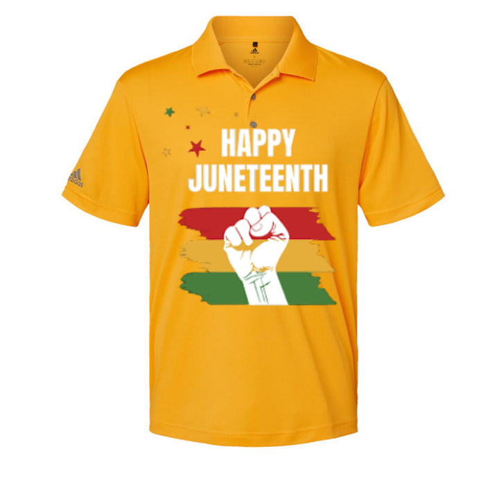Adidas A230 Performance Sport Shirt For Mens Juneteenth Day