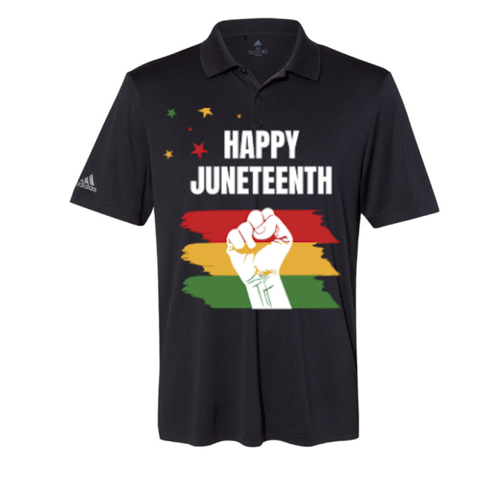 Adidas A230 Performance Sport Shirt For Mens Juneteenth Day