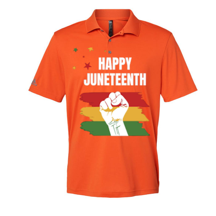 Adidas A230 Performance Sport Shirt For Mens Juneteenth Day