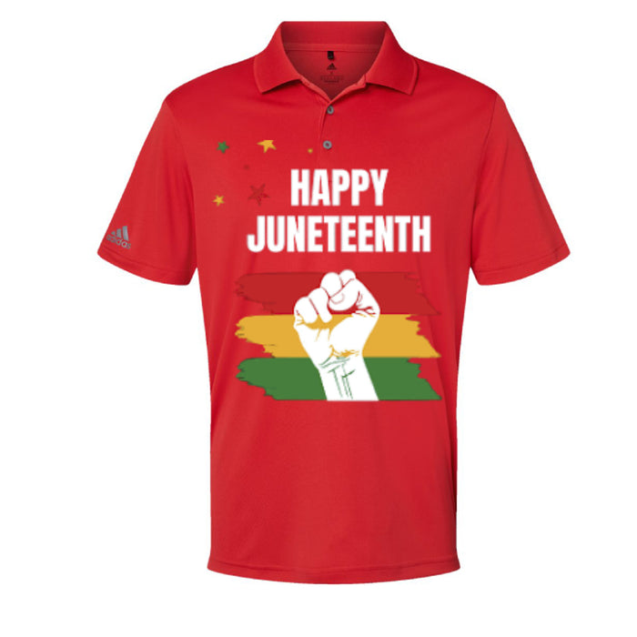 Adidas A230 Performance Sport Shirt For Mens Juneteenth Day