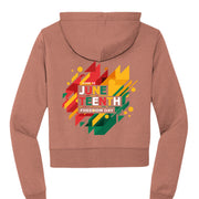 Womens Fleece Full-Zip Hoodie DT6103 - Juneteenth Day
