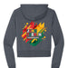 Womens Fleece Full-Zip Hoodie DT6103 - Juneteenth Day