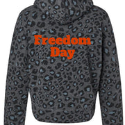 8853 Women's Crop Hooded Sweatshirt - Juneteenth Freedom Day