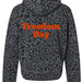 8853 Women's Crop Hooded Sweatshirt - Juneteenth Freedom Day