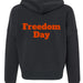 8853 Women's Crop Hooded Sweatshirt - Juneteenth Freedom Day