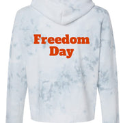 8853 Women's Crop Hooded Sweatshirt - Juneteenth Freedom Day