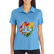 TT51W Ladies' Zone Performance Polo - Juneteenth Day
