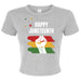 Canvas 1010BE Ladies' Micro Ribbed Baby Tee - Juneteenth Day