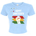 Canvas 1010BE Ladies' Micro Ribbed Baby Tee - Juneteenth Day