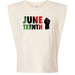 American Apparel Womens Garment Dyed Muscle Tank Juneteenth Day