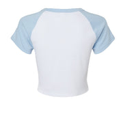 Canvas 1201 Ladies' Micro Ribbed Raglan Baby Tee Juneteenth Day