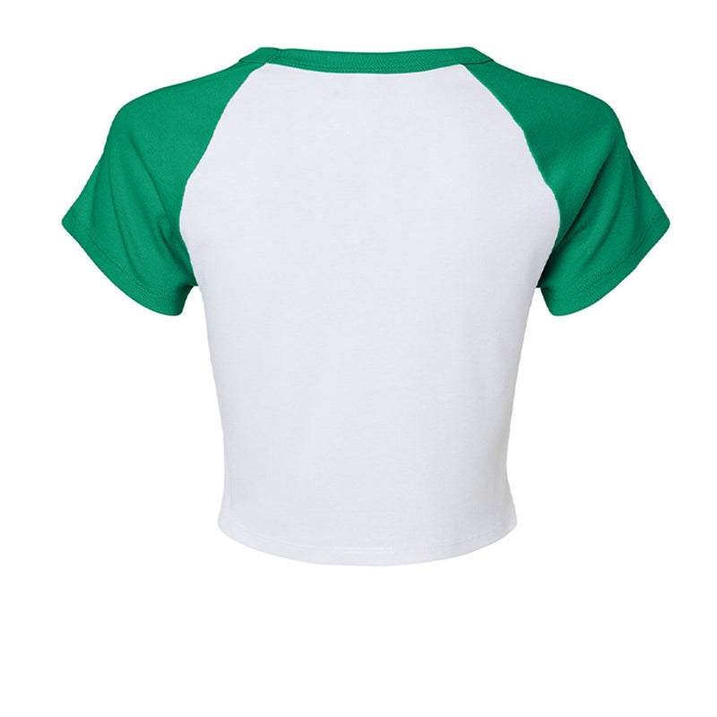 Canvas 1201 Ladies' Micro Ribbed Raglan Baby Tee Juneteenth Day