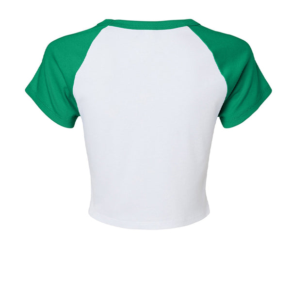 Canvas 1201 Ladies' Micro Ribbed Raglan Baby Tee Juneteenth Day
