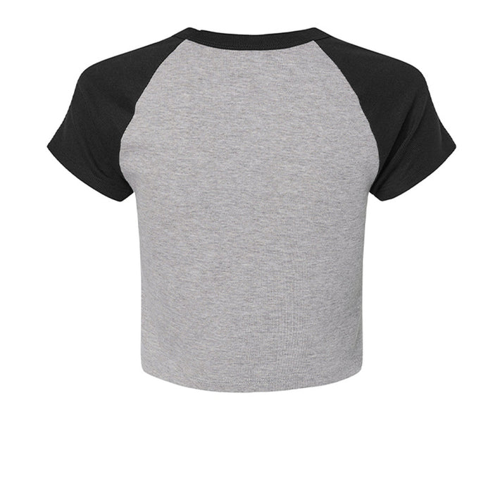 Canvas 1201 Ladies' Micro Ribbed Raglan Baby Tee Juneteenth Day
