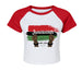 Canvas 1201 Ladies' Micro Ribbed Raglan Baby Tee Juneteenth Day