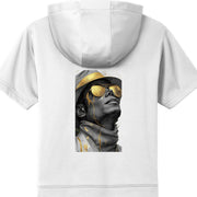 Fleece Short Sleeve Hooded Pullover YST251 Michael Jackson