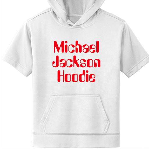 Fleece Short Sleeve Hooded Pullover YST251 Michael Jackson