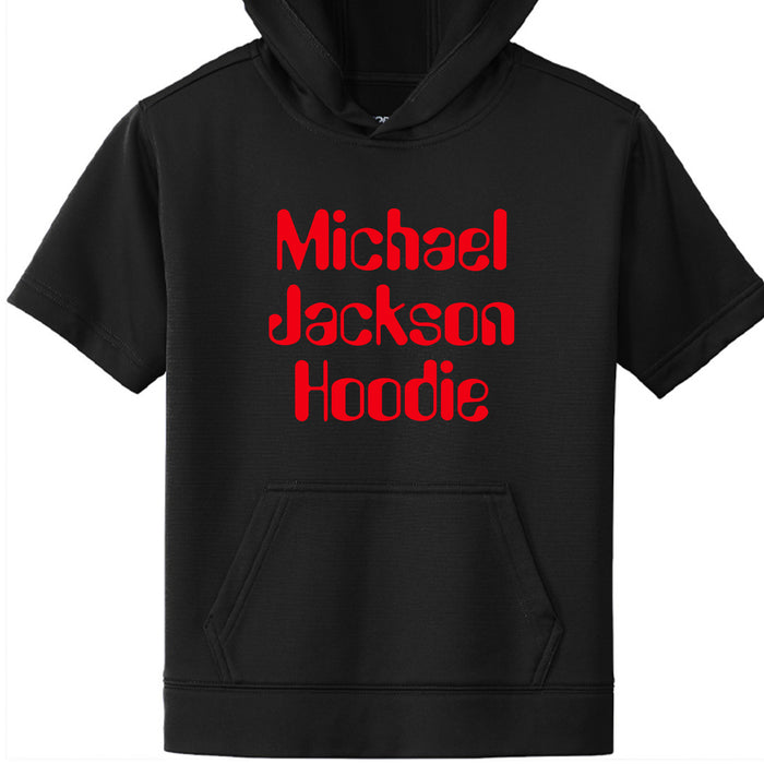 Fleece Short Sleeve Hooded Pullover YST251 Michael Jackson