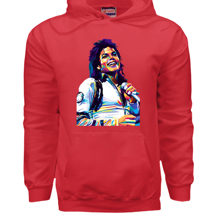 F170 Fleece Short Sleeve Pullover Hood Michael Jackson