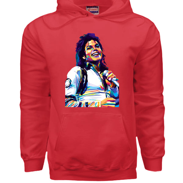F170 Fleece Short Sleeve Pullover Hood Michael Jackson