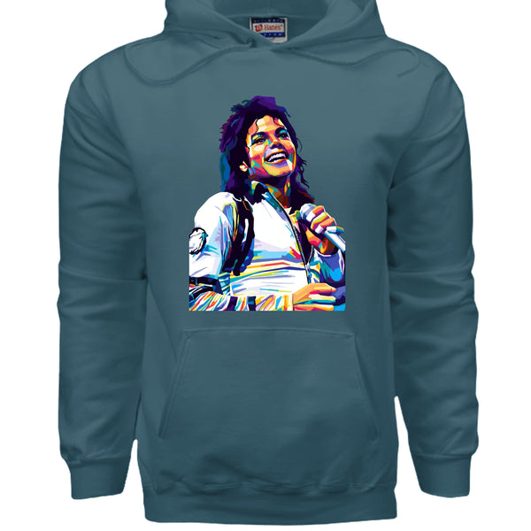 F170 Fleece Short Sleeve Pullover Hood Michael Jackson