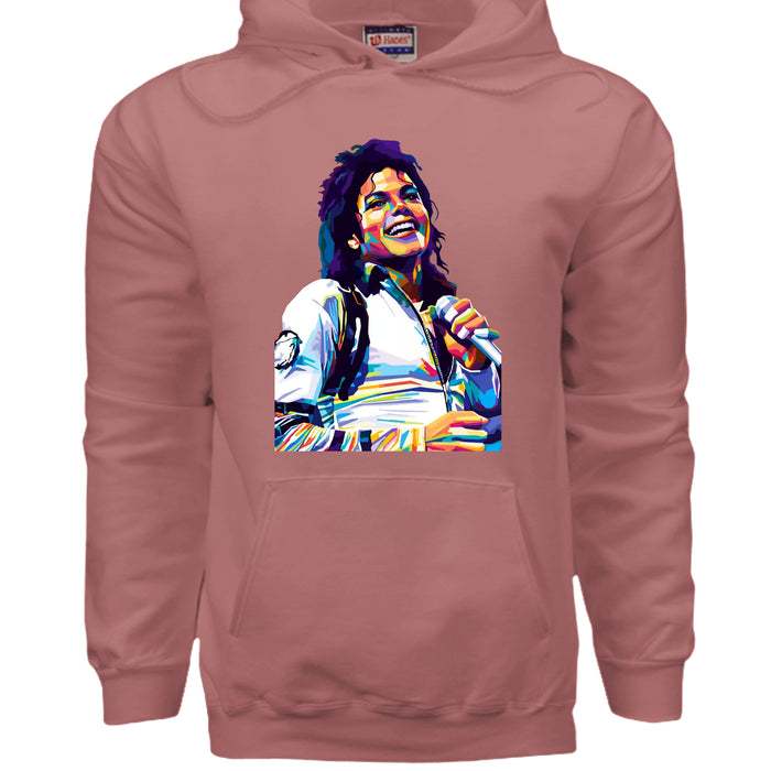 F170 Fleece Short Sleeve Pullover Hood Michael Jackson