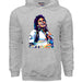 F170 Fleece Short Sleeve Pullover Hood Michael Jackson