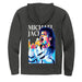 DT6102 Mens Fleece Full-Zip Hoodie Michael Jackson Printed