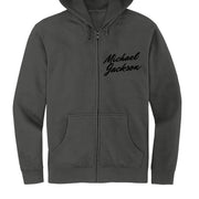 DT6102 Mens Fleece Full-Zip Hoodie Michael Jackson Printed