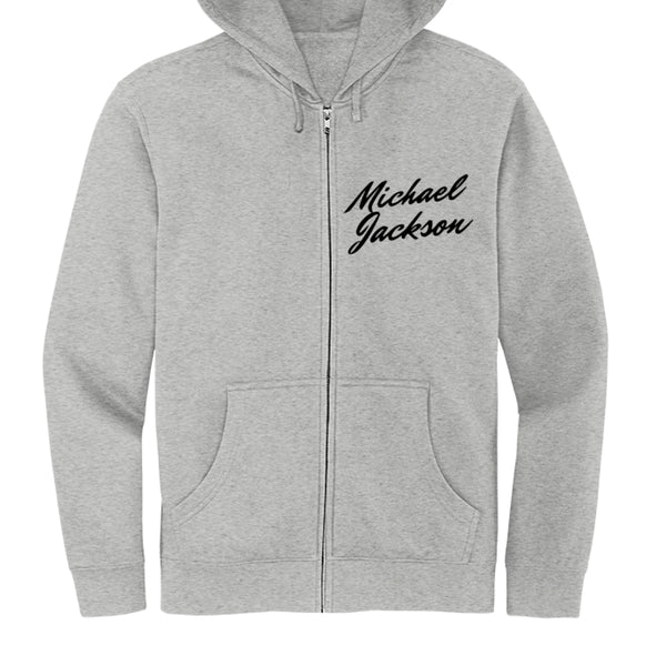 DT6102 Mens Fleece Full-Zip Hoodie Michael Jackson Printed